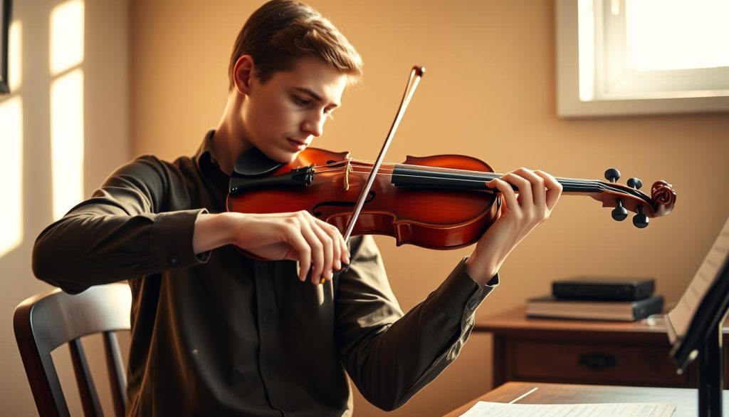 apprendre les gammes au violon