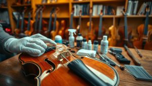 Entretien du luth : nettoyage, humidité, cordes et stockage