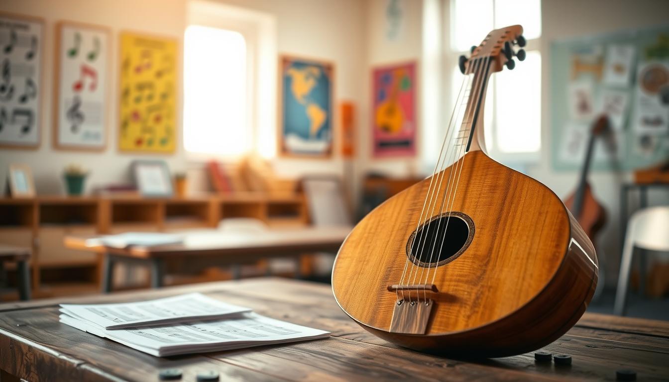 Luth à trois cordes : instruments simples et pédagogiques